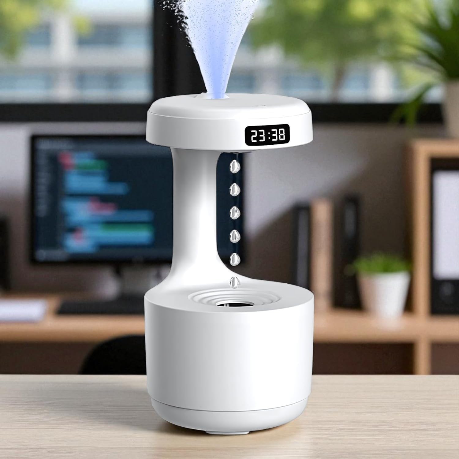 3D ANTIGRAVITY WATER DROP HUMIDIFIER