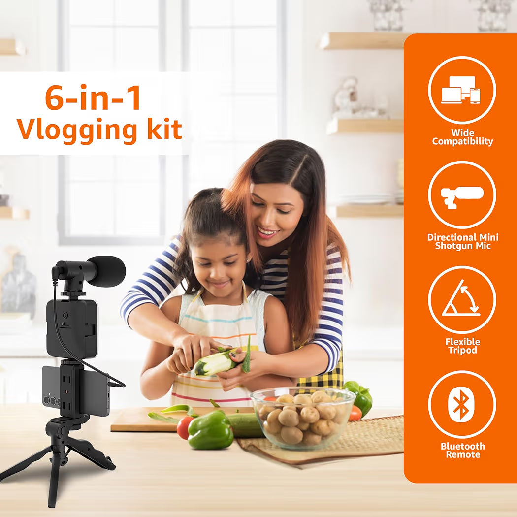 6 IN 1 VLOGGING KIT
