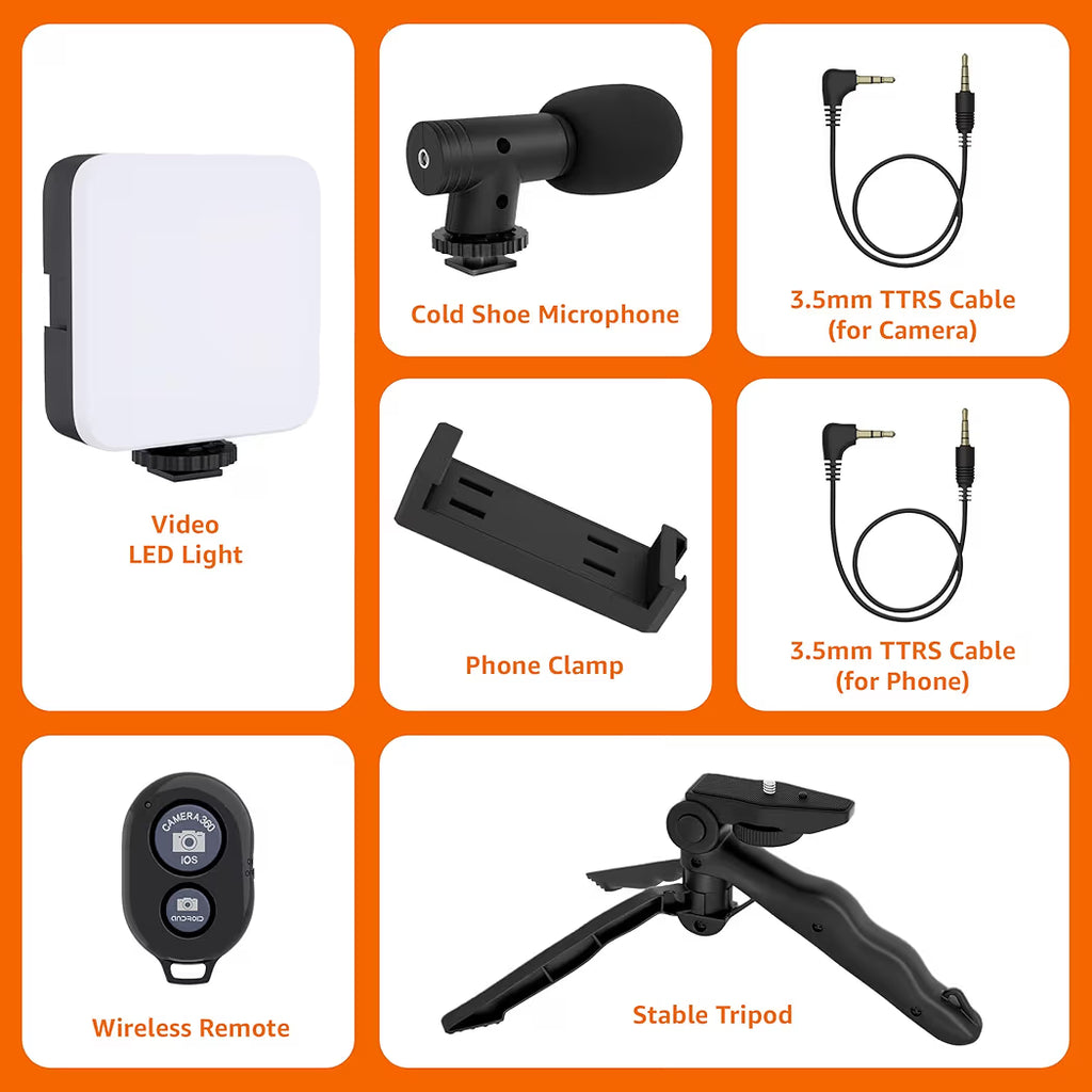 6 IN 1 VLOGGING KIT