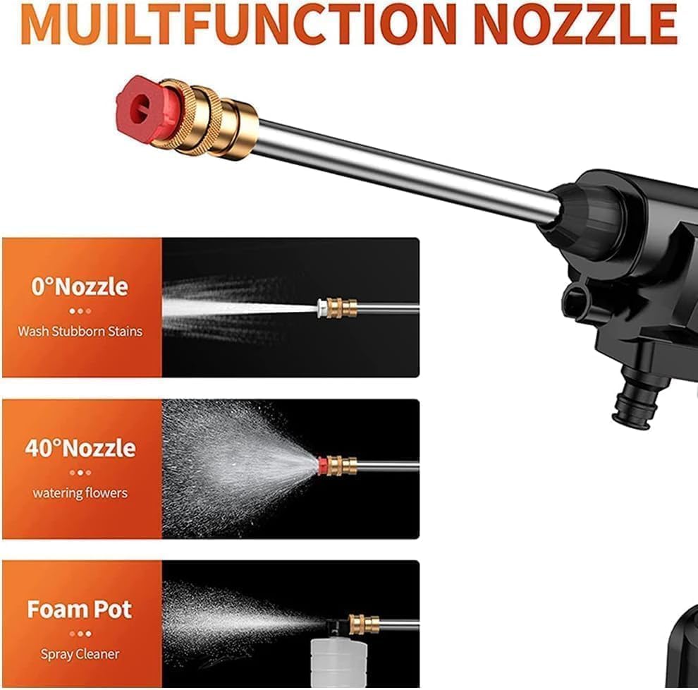 DOUBLE BATTERY CAR WASHER