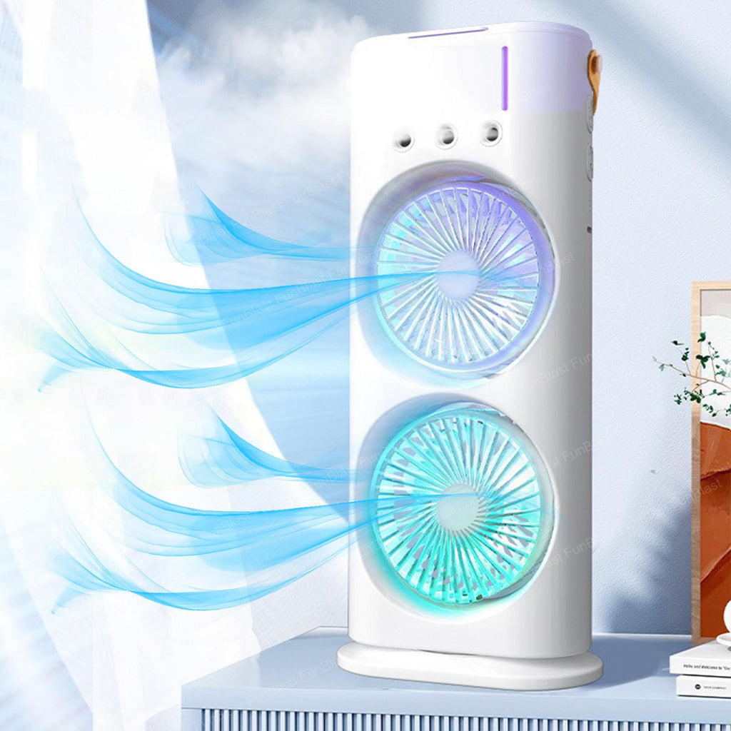 DUAL FAN ICE COOLER