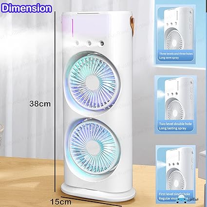 DUAL FAN ICE COOLER