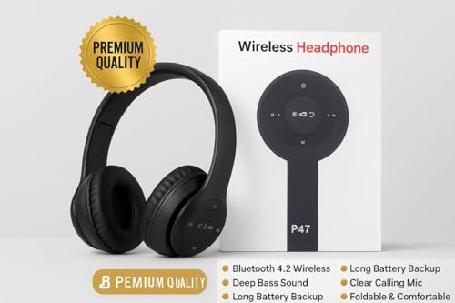 P47 WIRELESS BLUETOOTH HEADPHONE