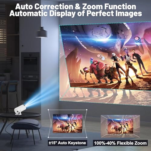 PORTABLE 4K FULL HD PROJECTOR