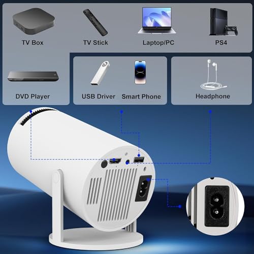 PORTABLE 4K FULL HD PROJECTOR