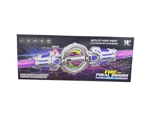 SPIRAL DOUBLE EDGED LIGHT SWORD