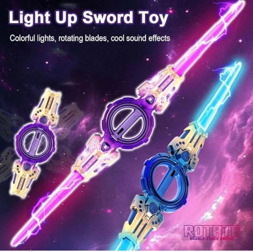SPIRAL DOUBLE EDGED LIGHT SWORD